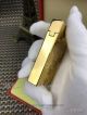 AAA Clone S.T. Dupont Ligne 2 Yellow Gold Plated Engraving Cigar Lighter (4)_th.jpg